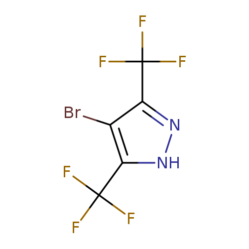 4-Bromo-3,5-bis(trifluoromethyl)-1H-pyrazole