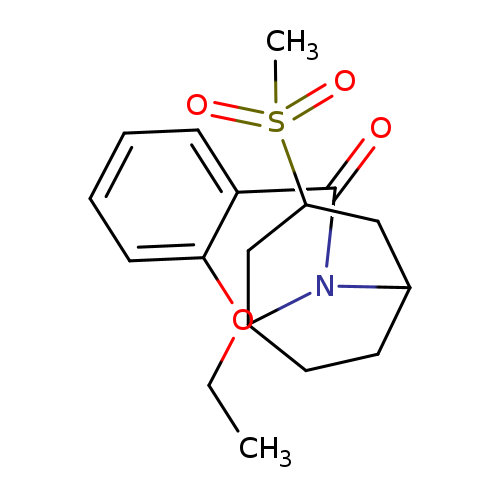 8-(2-ethoxybenzoyl)-3-methanesulfonyl-8-azabicyclo[3.2.1]octane