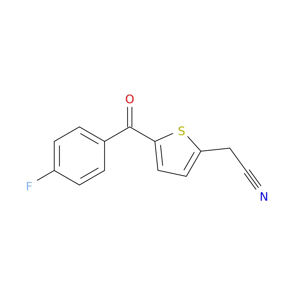 2-[5-(4-fluorobenzoyl)thiophen-2-yl]acetonitrile