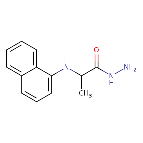 2-(1-Naphthylamino)propanohydrazide