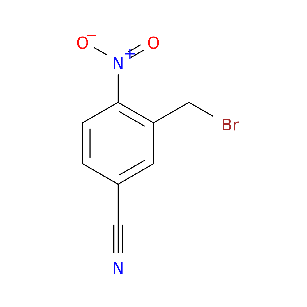 3-(bromomethyl)-4-nitrobenzonitrile