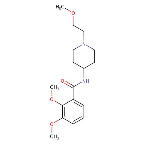 2,3-dimethoxy-N-[1-(2-methoxyethyl)piperidin-4-yl]benzamide