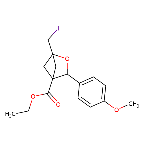 ethyl 1-(iodomethyl)-3-(4-methoxyphenyl)-2-oxabicyclo[2.1.1]hexane-4-carboxylate