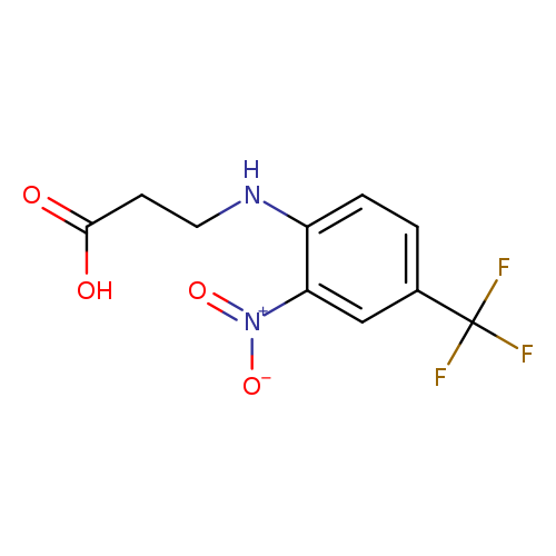 3-((2-Nitro-4-(trifluoromethyl)phenyl)amino)propanoic acid