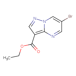 Pyrazolo[1,5-a]pyrimidine-3-carboxylic acid, 6-bromo-, ethyl ester