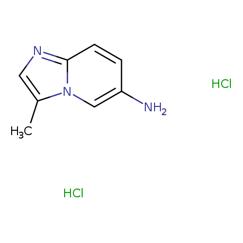 3-methylimidazo[1,2-a]pyridin-6-aminedihydrochloride