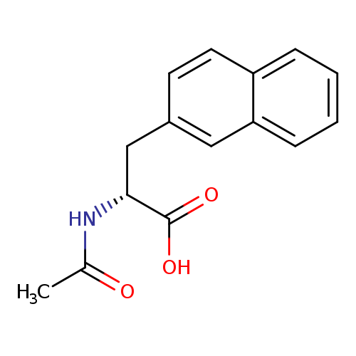 2-Naphthalenepropanoic acid, a-(acetylamino)-, (aR)-