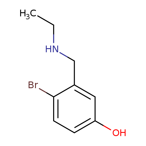 4-bromo-3-[(ethylamino)methyl]phenol