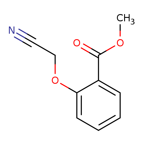 Benzoic acid, 2-(cyanomethoxy)-, methyl ester