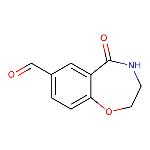 5-oxo-2,3,4,5-tetrahydro-1,4-benzoxazepine-7-carbaldehyde