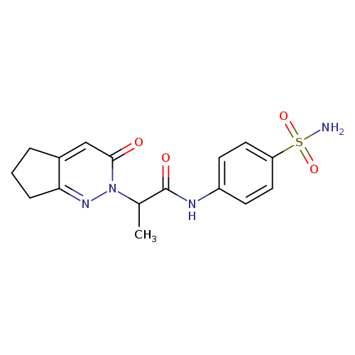 2-{3-oxo-2H,3H,5H,6H,7H-cyclopenta[c]pyridazin-2-yl}-N-(4-sulfamoylphenyl)propanamide