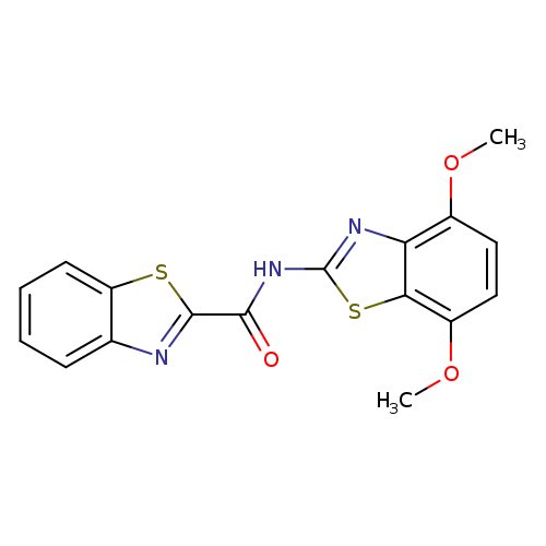 N-(4,7-dimethoxy-1,3-benzothiazol-2-yl)-1,3-benzothiazole-2-carboxamide