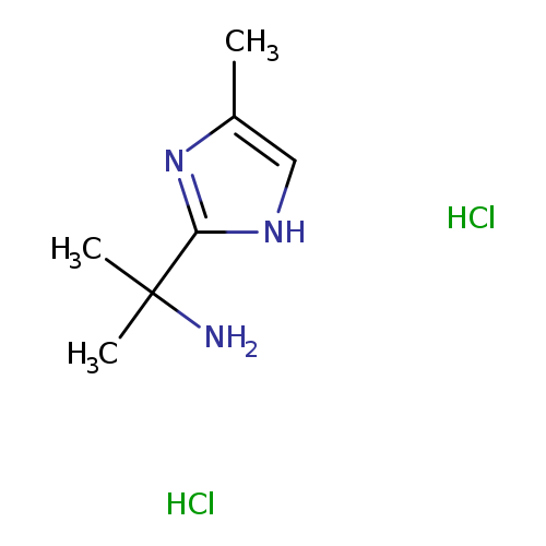 2-(4-methyl-1H-imidazol-2-yl)propan-2-amine dihydrochloride