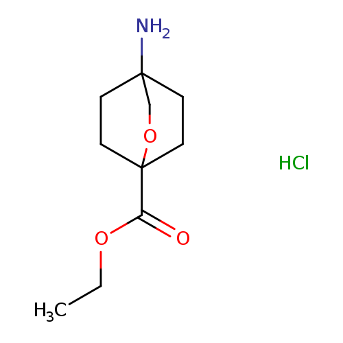 ethyl 4-amino-2-oxabicyclo[2.2.2]octane-1-carboxylate hydrochloride