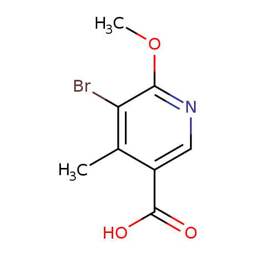 5-Bromo-6-methoxy-4-methylnicotinic acid