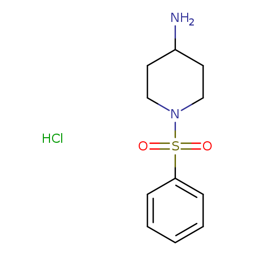 1-(Benzenesulfonyl)piperidin-4-amine hydrochloride