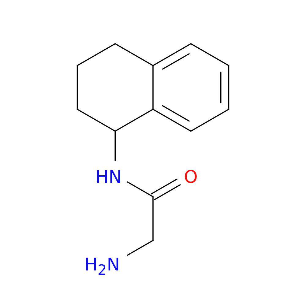 2-Amino-N-(1,2,3,4-tetrahydronaphthalen-1-yl)acetamide