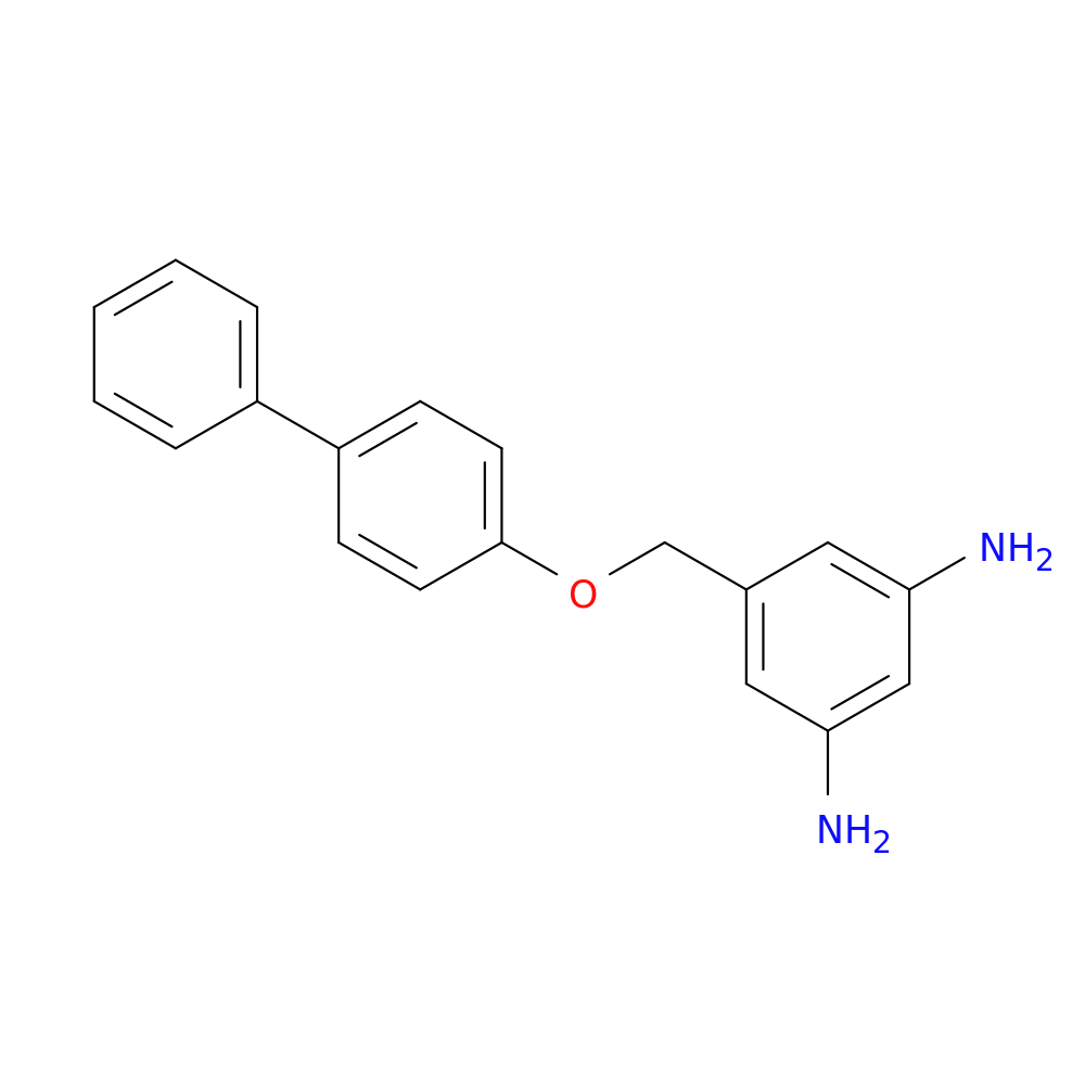 5-({[1,1'-biphenyl]-4-yloxy}methyl)benzene-1,3-diamine