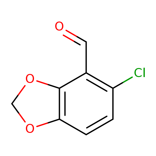 5-chloro-1,3-dioxaindane-4-carbaldehyde