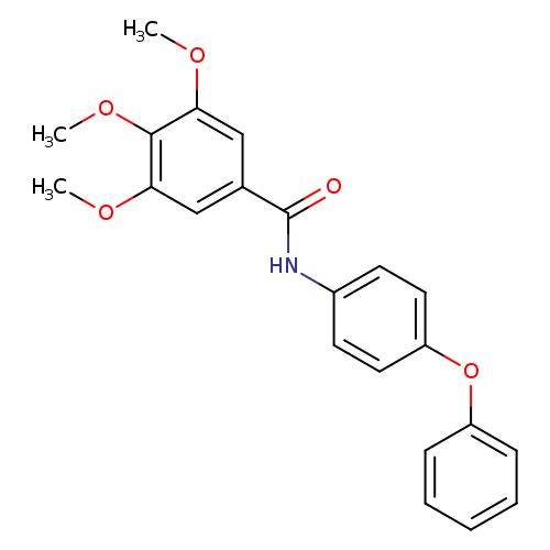 Benzamide, 3,4,5-trimethoxy-N-(4-phenoxyphenyl)-