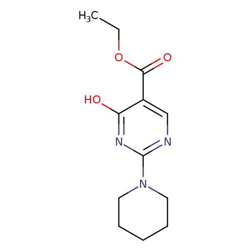 Ethyl 4-hydroxy-2-(piperidin-1-yl)pyrimidine-5-carboxylate