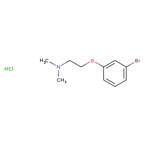 [2-(3-bromophenoxy)ethyl]dimethylamine hydrochloride