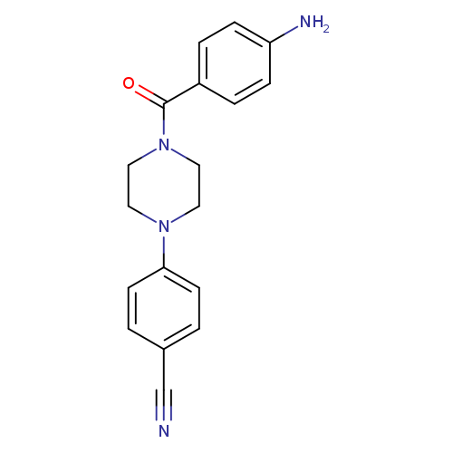4-[4-(4-Aminobenzoyl)piperazin-1-yl]benzonitrile