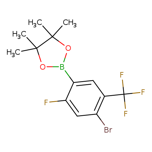 4-Bromo-2-fluoro-5-(trifluoromethyl)phenylboronic acid, pinacol ester
