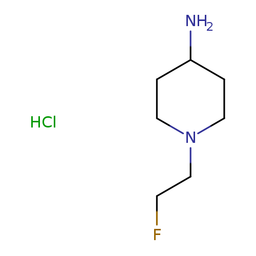 1-(2-Fluoroethyl)piperidin-4-amine hydrochloride