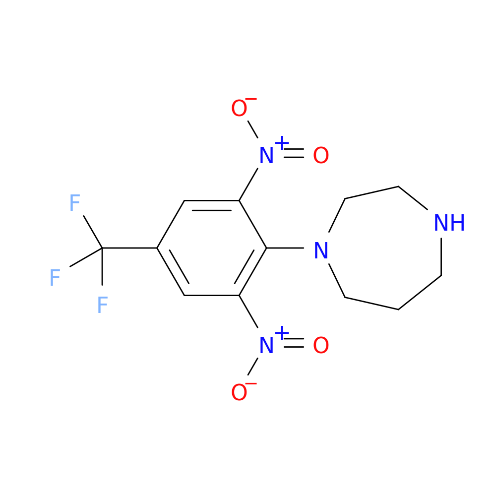 1-[2,6-dinitro-4-(trifluoromethyl)phenyl]-1,4-diazepane