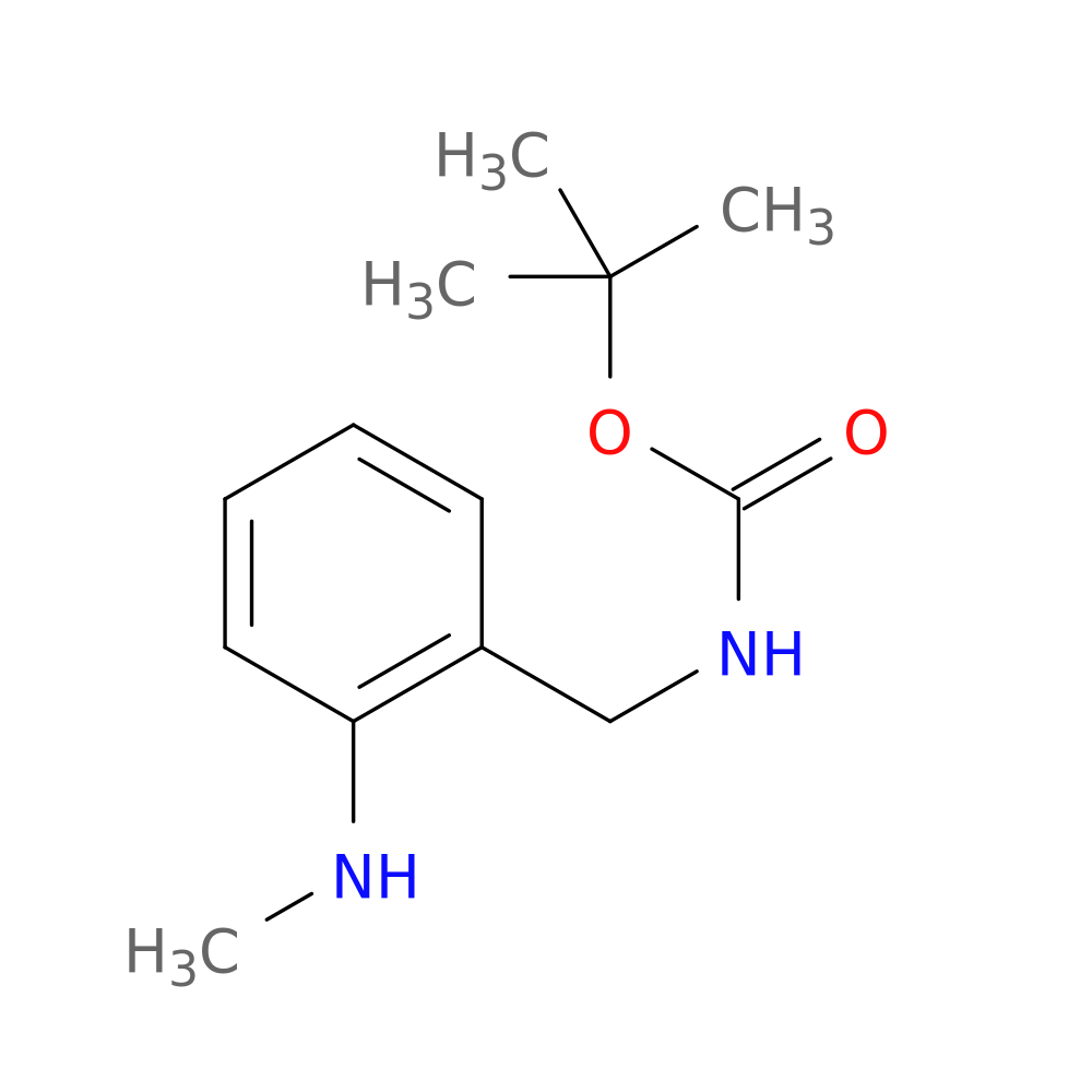 tert-butyl N-{[2-(methylamino)phenyl]methyl}carbamate
