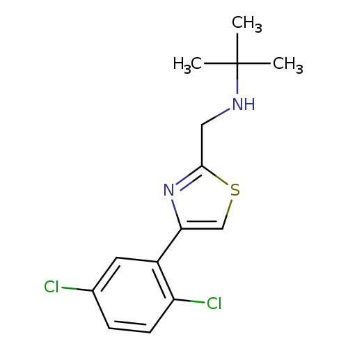 tert-butyl({[4-(2,5-dichlorophenyl)-1,3-thiazol-2-yl]methyl})amine