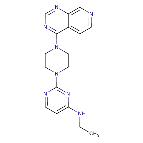 N-ethyl-2-(4-{pyrido[3,4-d]pyrimidin-4-yl}piperazin-1-yl)pyrimidin-4-amine