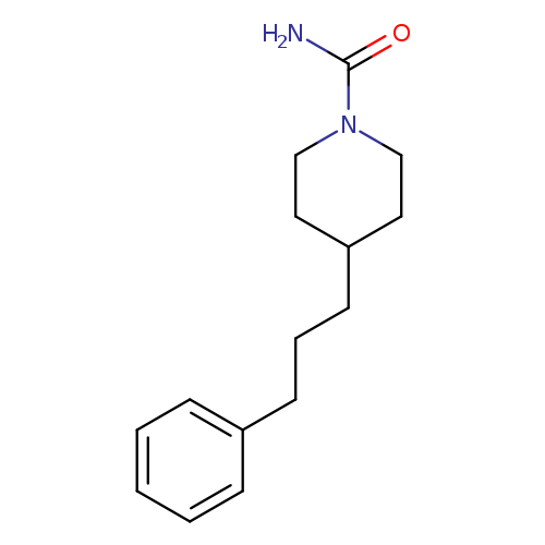 4-(3-Phenylpropyl)piperidine-1-carboxamide