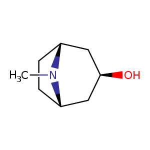 8-Azabicyclo[3.2.1]octan-3-ol, 8-methyl-, (3-exo)-