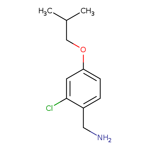 1-[2-Chloro-4-(2-methylpropoxy)phenyl]methanamine
