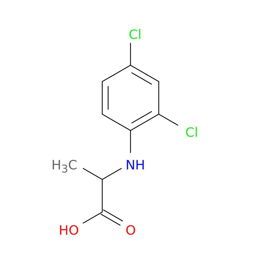 2-[(2,4-dichlorophenyl)amino]propanoic acid