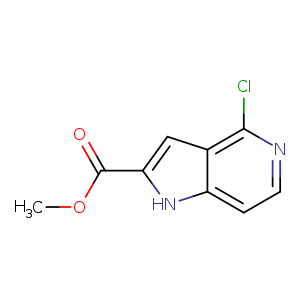 Methyl 4-chloro-1H-pyrrolo[3,2-c]pyridine-2-carboxylate