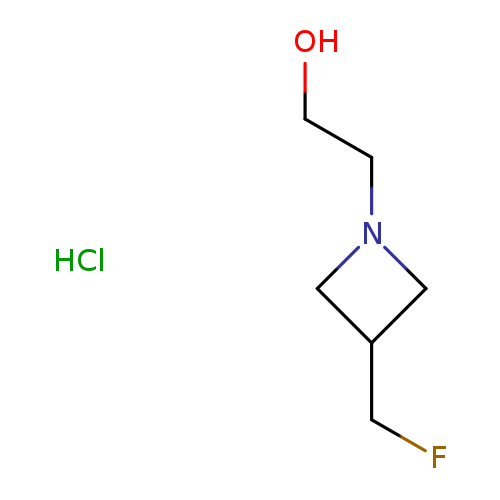 2-[3-(fluoromethyl)azetidin-1-yl]ethan-1-ol hydrochloride