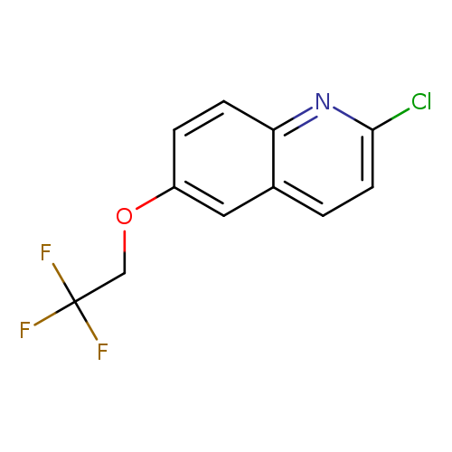 2-chloro-6-(2,2,2-trifluoroethoxy)quinoline