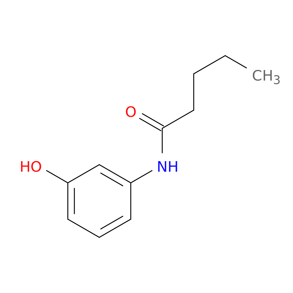 N-(3-Hydroxyphenyl)pentanamide