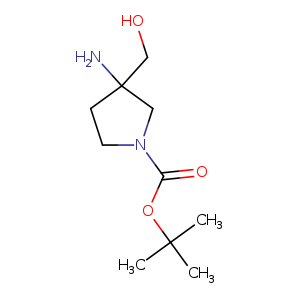 tert-Butyl 3-amino-3-(hydroxymethyl)pyrrolidine-1-carboxylate