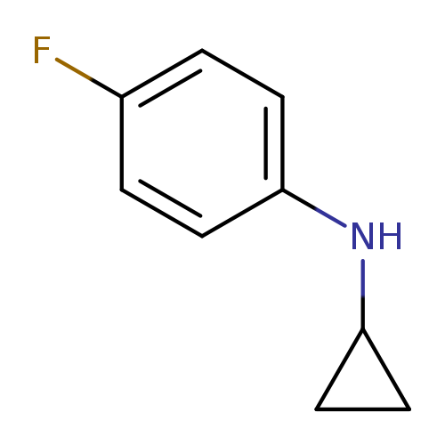 BENZENAMINE, N-CYCLOPROPYL-4-FLUORO-