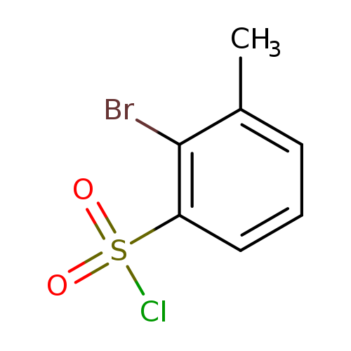 2-bromo-3-methylbenzene-1-sulfonyl chloride