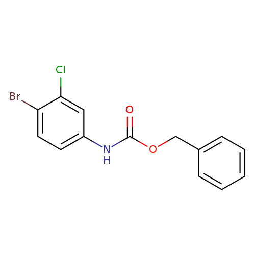 benzyl N-(4-bromo-3-chlorophenyl)carbamate