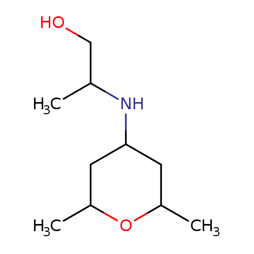 2-[(2,6-dimethyloxan-4-yl)amino]propan-1-ol