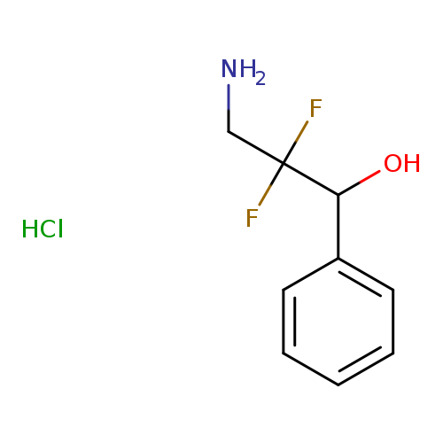 3-amino-2,2-difluoro-1-phenylpropan-1-ol hydrochloride