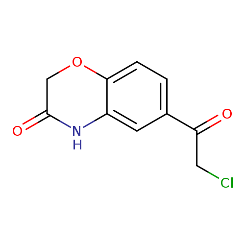 2H-1,4-Benzoxazin-3(4H)-one, 6-(2-chloroacetyl)-