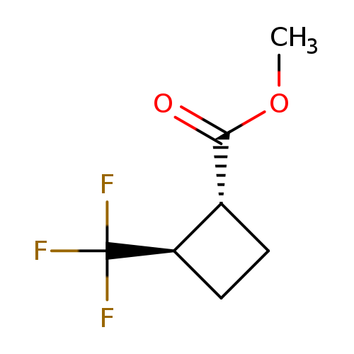 rac-methyl(1R,2R)-2-(trifluoromethyl)cyclobutane-1-carboxylate,trans