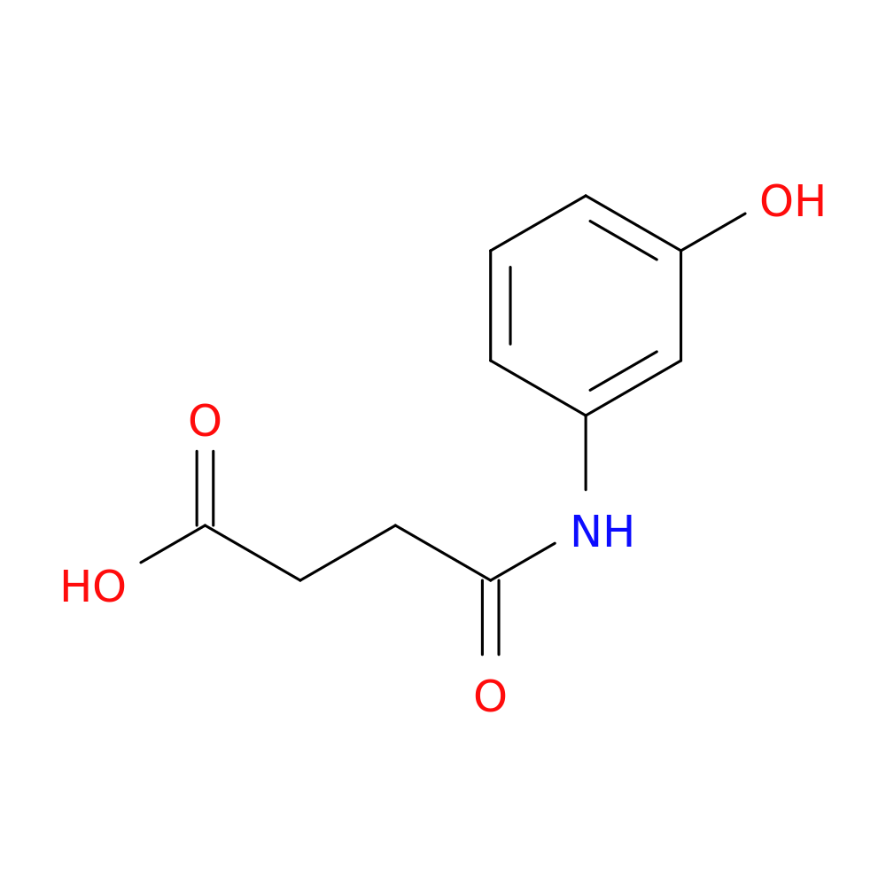4-((3-Hydroxyphenyl)amino)-4-oxobutanoic acid